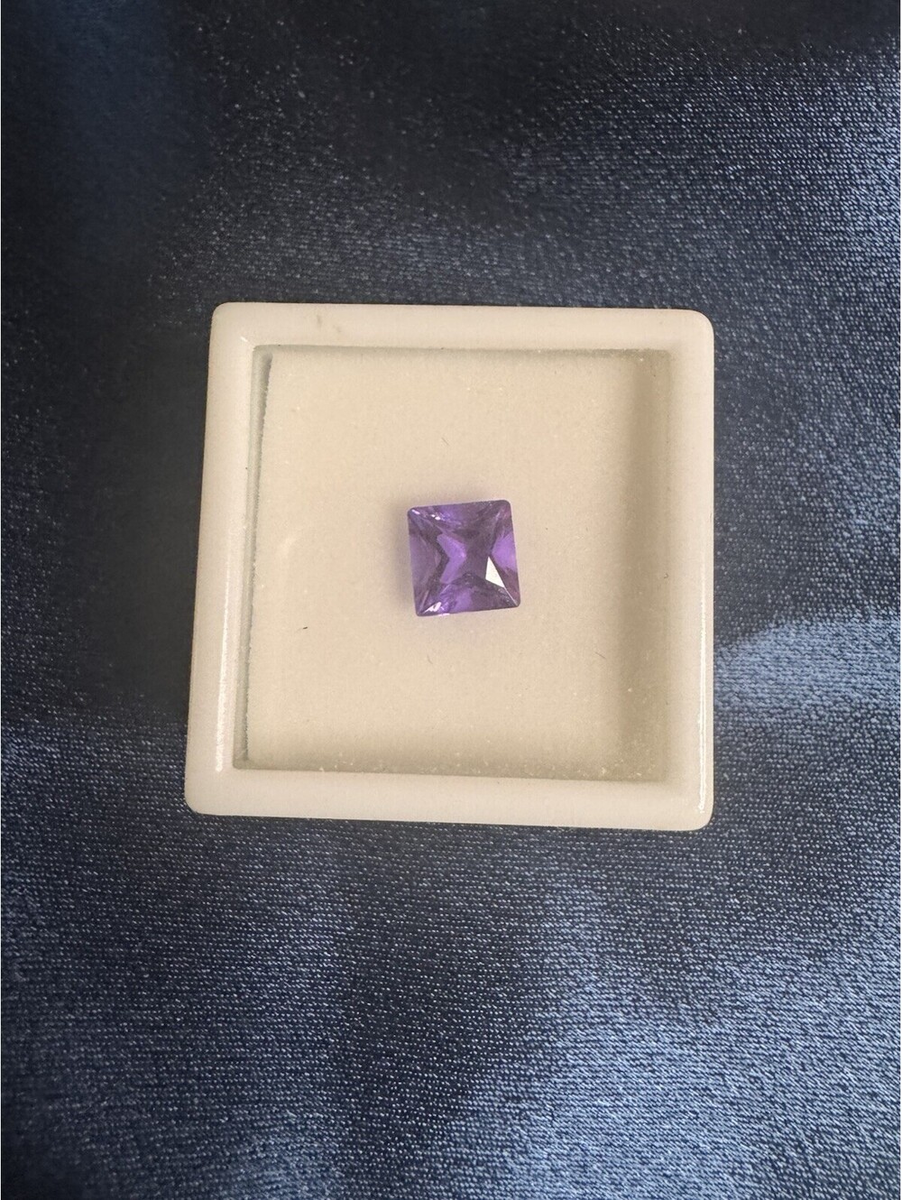 Purple Zandrite Loose Gemstone 2.00ct 8x8mm Square Color Change Z6S024